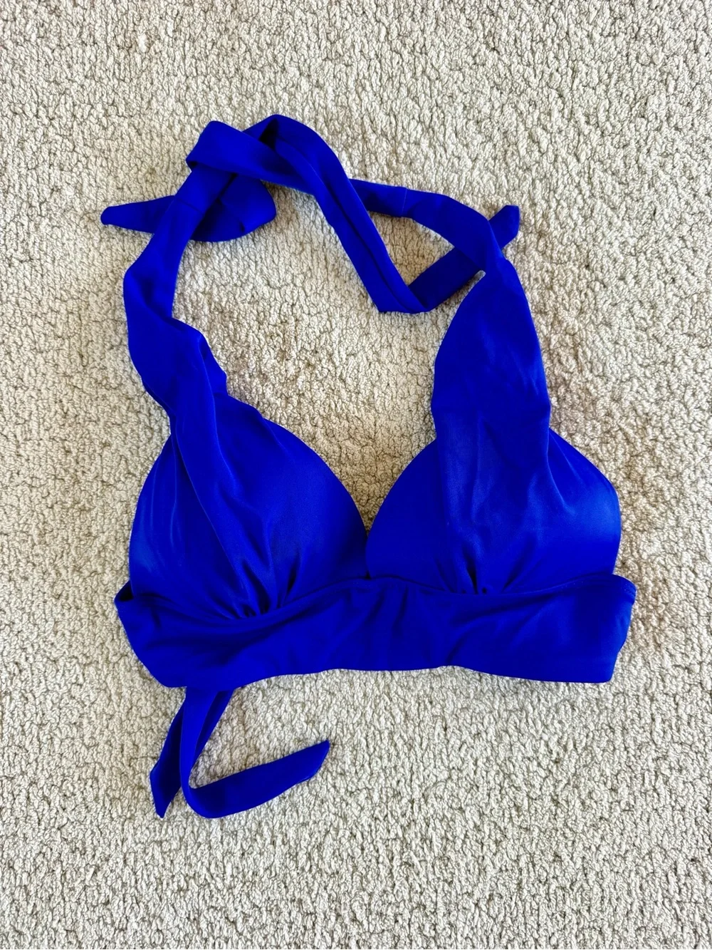 VENUS Women’s Royal Blue Halter Bikini Top